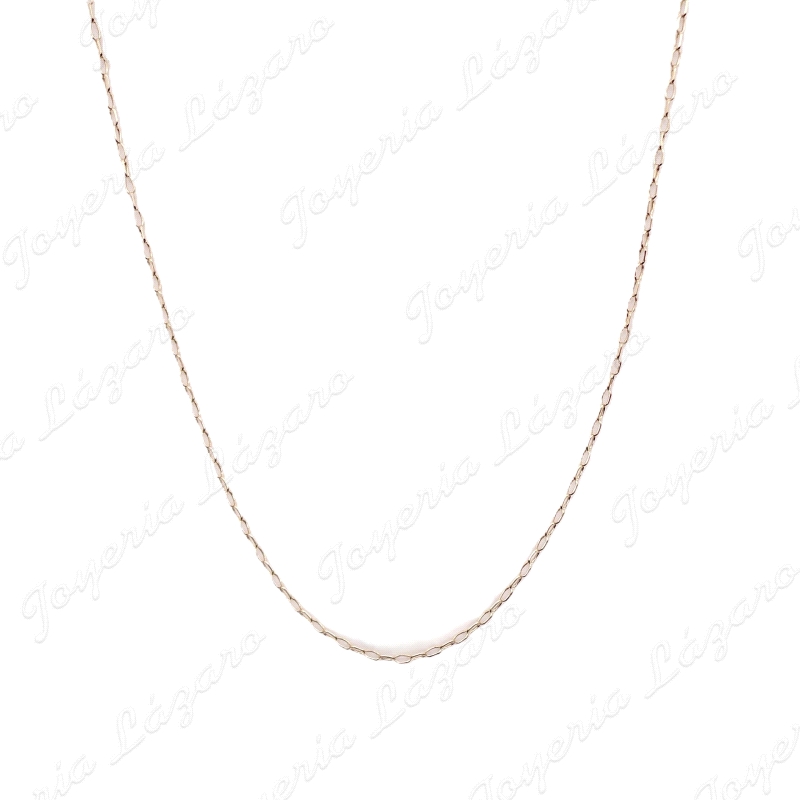 CADENA 60 CM. ORO 18KT OCASION FORZADA 1mm                                                          