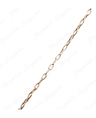 CADENA 60 CM. ORO 18KT OCASION FORZADA 1mm                                                          