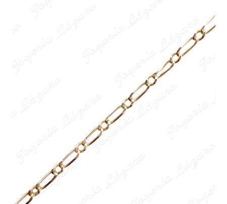 CADENA 65 CM. ORO 18KT OCASION 1X1 1.5mm