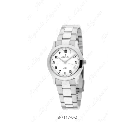 NOWLEY RELOJ CLASSIC ACERO SRA. ESF. BLANCA                                                         