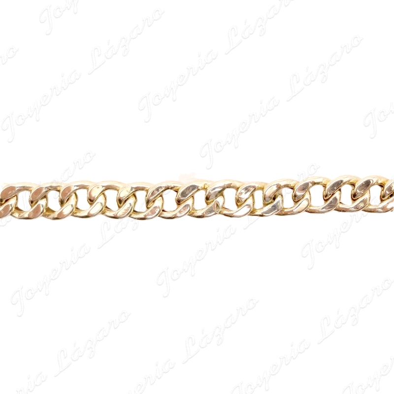 PULSERA ORO 18KT OCASION BARBADA HUECA 7MM                                                          