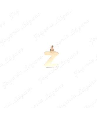 COLGANTE ORO 18 KTS LETRA Z SENCILLA 10X11MM                                                        