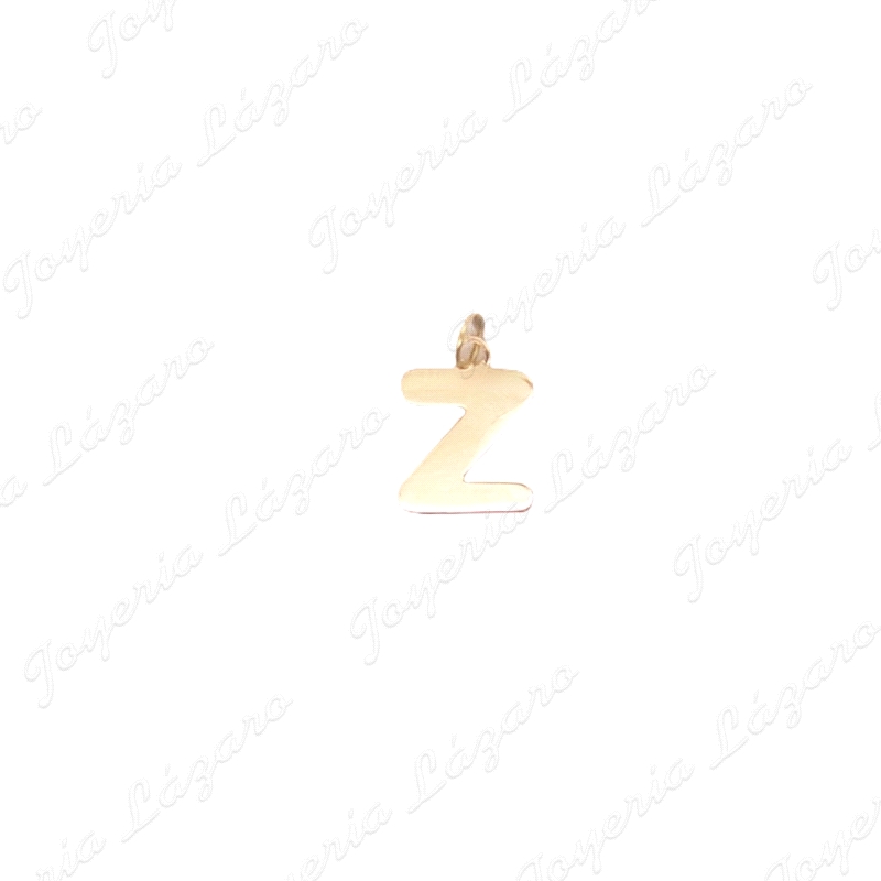 COLGANTE ORO 18 KTS LETRA Z SENCILLA 10X11MM                                                        