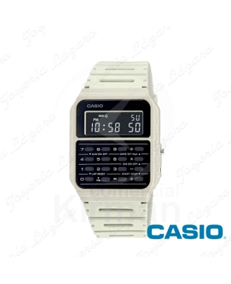 CASIO RELOJ VINTAGE CALCULADORA BLANCO                                                              