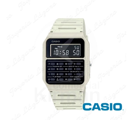CASIO RELOJ VINTAGE CALCULADORA BLANCO