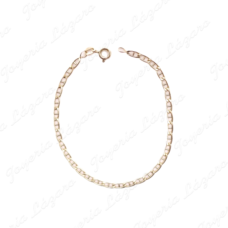 PULSERA ORO 18KT OCASION ESLAB BARCO 3MM 19CM                                                       