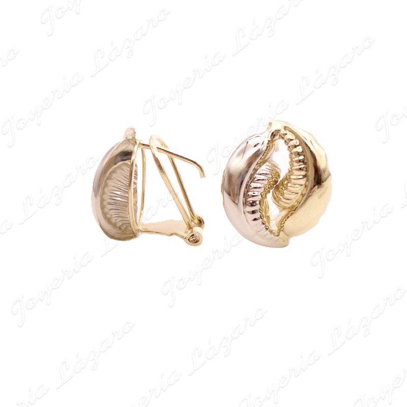 PEND. ORO 18KT OCASION BICOLOR  CONCHA C. OMEGA                                                     