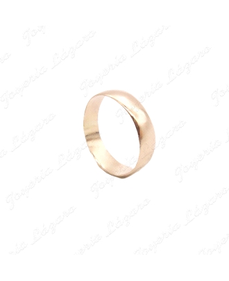 ALIANZA ORO 18KT OCASION 5MM 1/2 CAÑA                                 