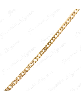 CADENA 65CM. ORO 18KT OCASION  BARBADA TUPIDA 2MM