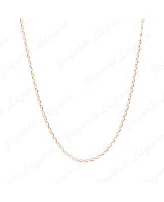 CADENA 65 CM. ORO 18KT OCASION BARBADA  2MM