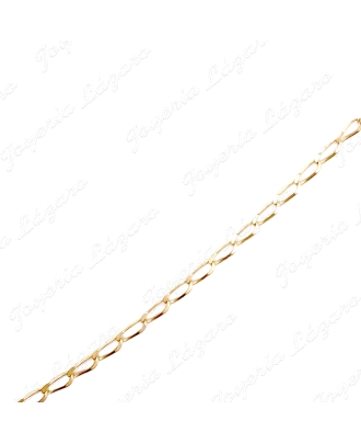CADENA 65 CM. ORO 18KT OCASION BARBADA  2MM