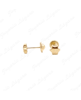 PEND. TORN. ORO 18 KTS ESTRELLITA 6 PUNTAS 4MM                                                      