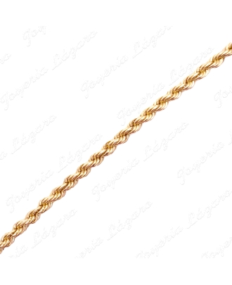 CORDON SALOMONICO 55CM. ORO 18KT OCASION 3MM                                                        