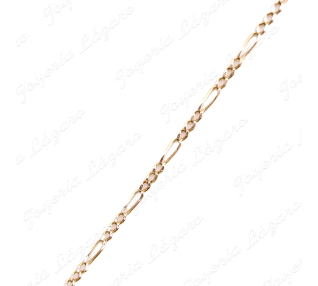 CADENA 60 CM. ORO 18KT OCASION 3X1 1.7MM