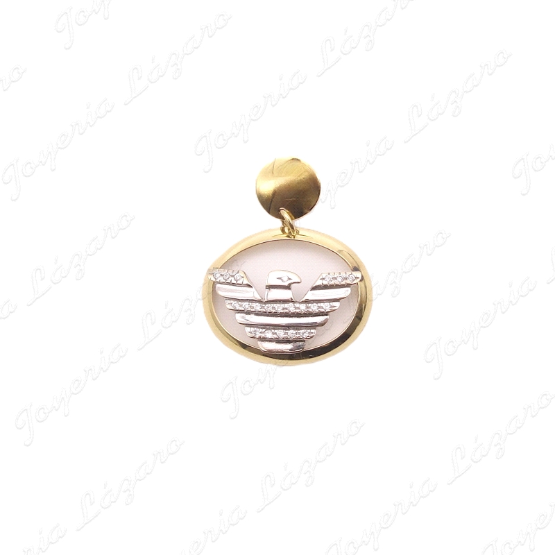 COLGANTE 18KT BICOLOR ARMANI                                                                        