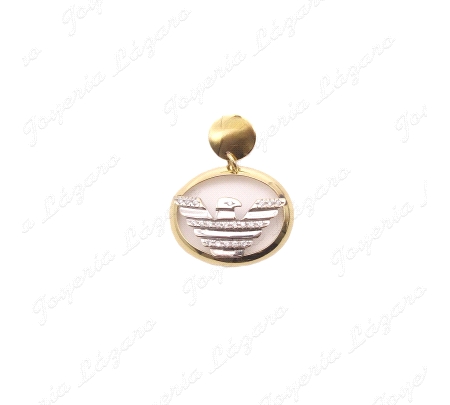 COLGANTE 18KT BICOLOR ARMANI