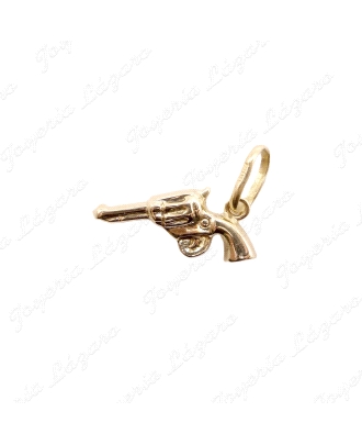 COLGANTE ORO 18KT OCASION REVOLVER 8X16MM                                                           
