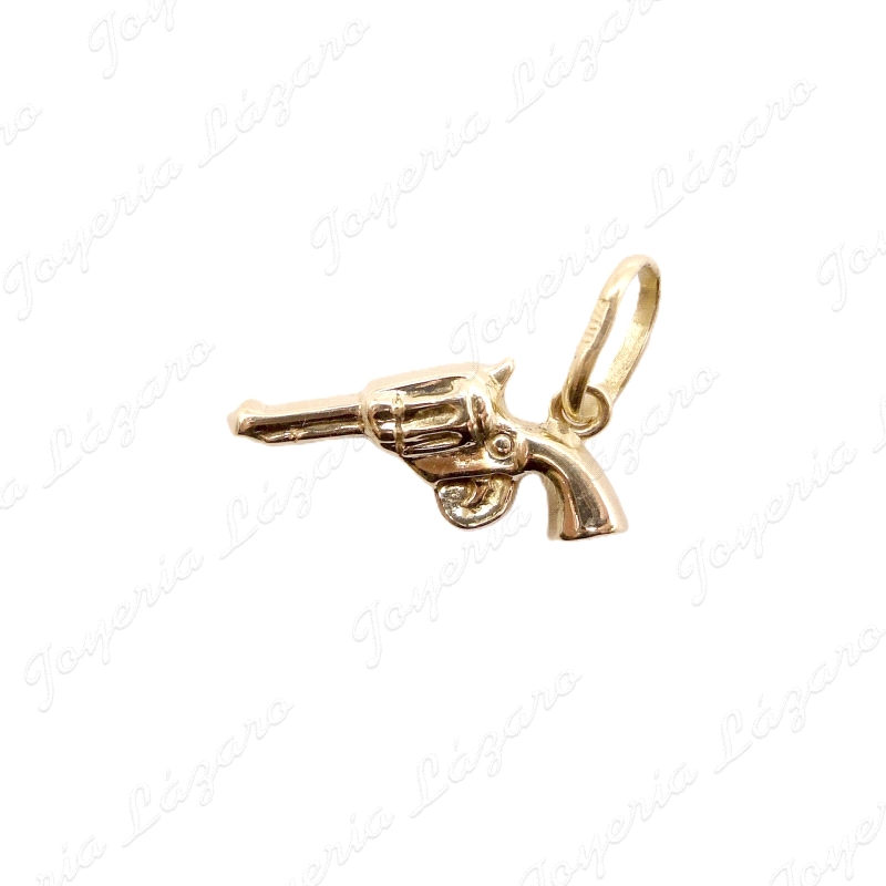 COLGANTE ORO 18KT OCASION REVOLVER 8X16MM                                                           