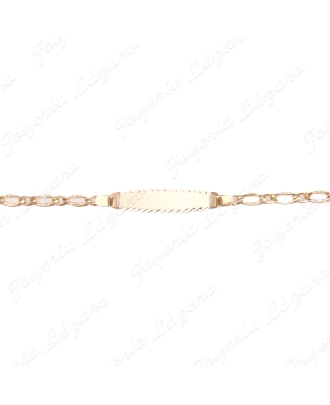 ESCLAVA BEBE 12CM ORO 18 KTS 1X1                                                                    