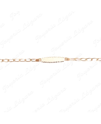 ESCLAVA BEBE12CM  ORO 18 KTS BILBAO                                                                 