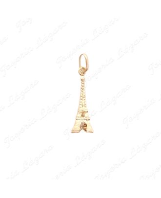 COLGANTE ORO 18KT OCASION TORRE EIFFEL 17MM SIN ASA