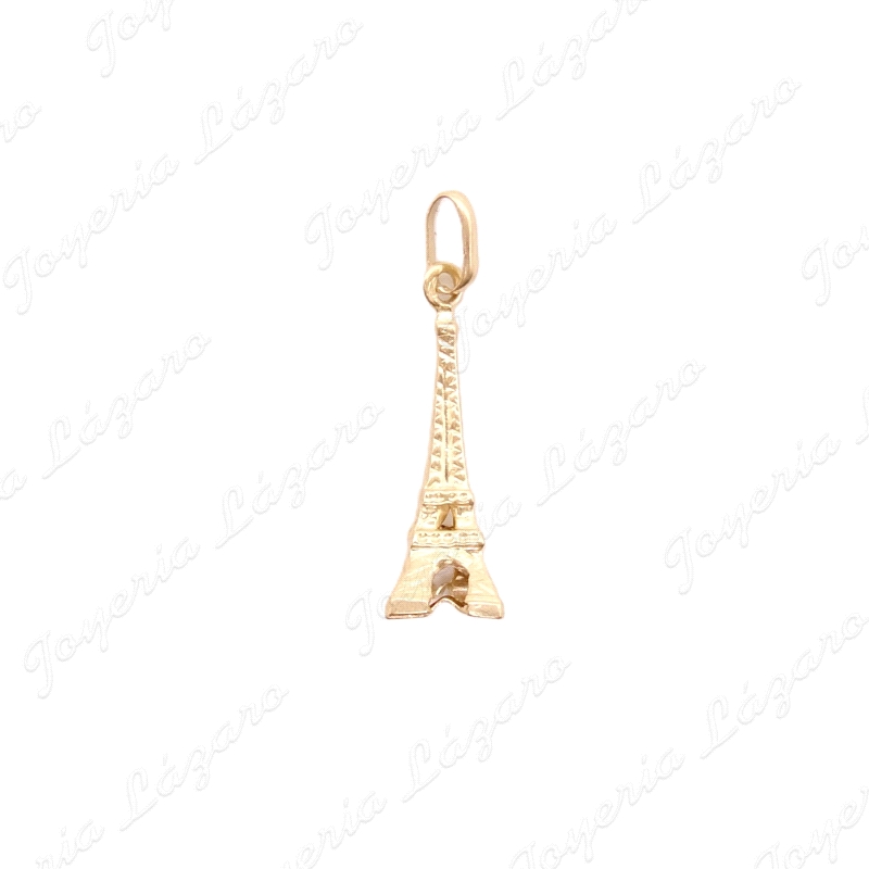 COLGANTE ORO 18KT OCASION TORRE EIFFEL 17MM SIN ASA                                                 