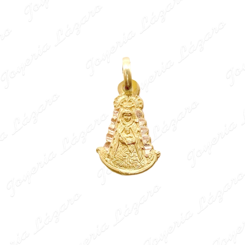 MEDALLA ORO 18 KTS VIRGEN ROCIO 19X13                                                               