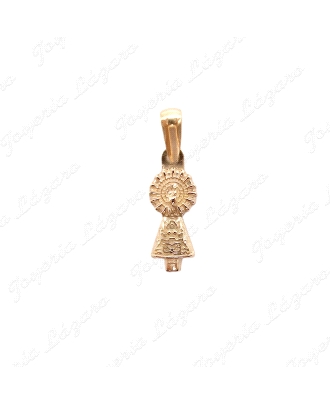 MEDALLA ORO 18 KTS  VIRGEN PILAR(PILARICA PEQUE 13X5MM                                              