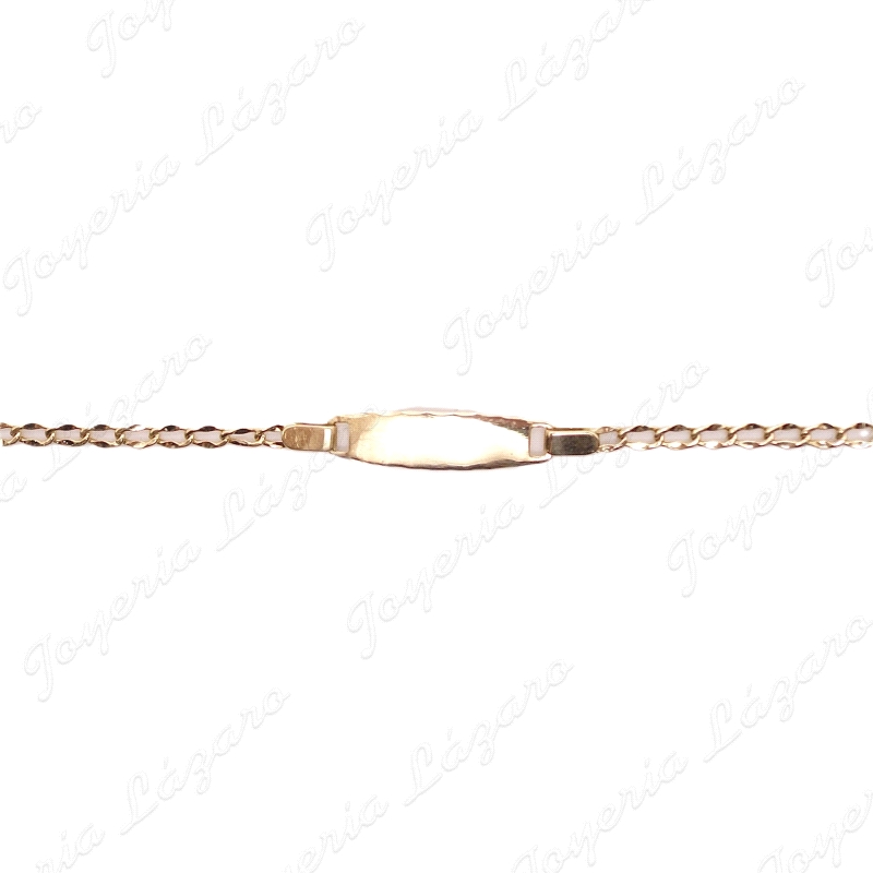 ESCLAVA BEBE ORO 18KT SEMINUEVA 2 POSTURAS ESLAB. BARBADO                                           