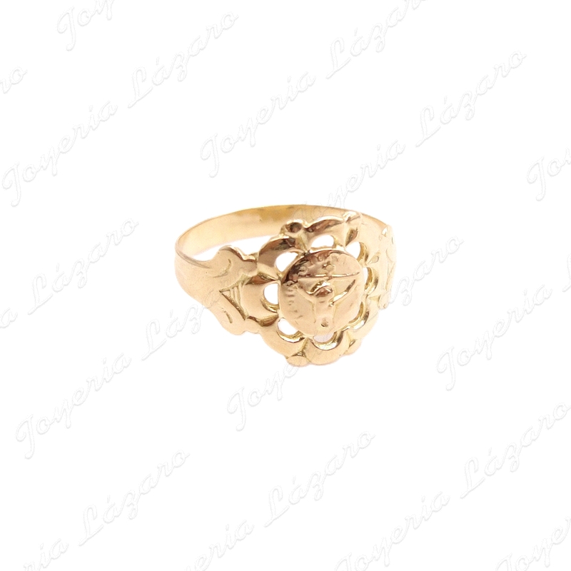 SORTIJA ORO 18KT OCASION SELLO STO. CRISTO DE LA LUZ                                                