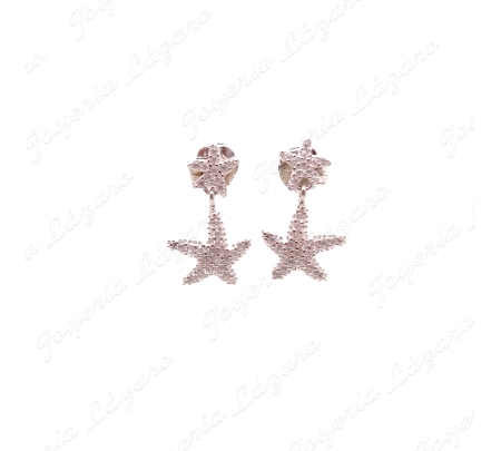 PEND. LARGOS PLATA DOS ESTRELLITAS DE MAR MICRO CIRCO C. PRES.