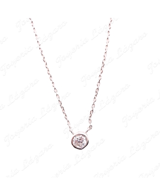 PLATA GARGANTILLA CHATON 7MM                                                                        