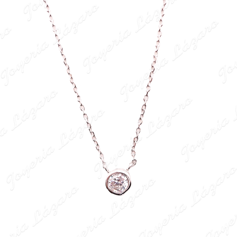 PLATA GARGANTILLA CHATON 7MM                                                                        