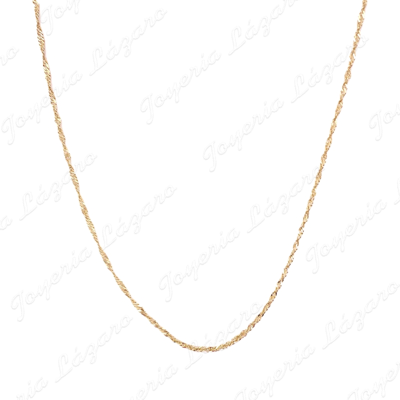CADENA 40 CM. ORO 18KT OCASION SINGAPUR                                                             