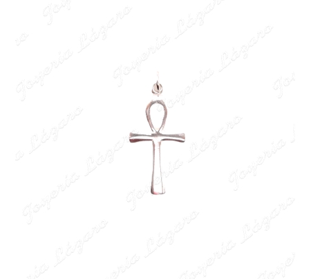 CRUZ PLATA  DE LA VIDA LISA                                                                         