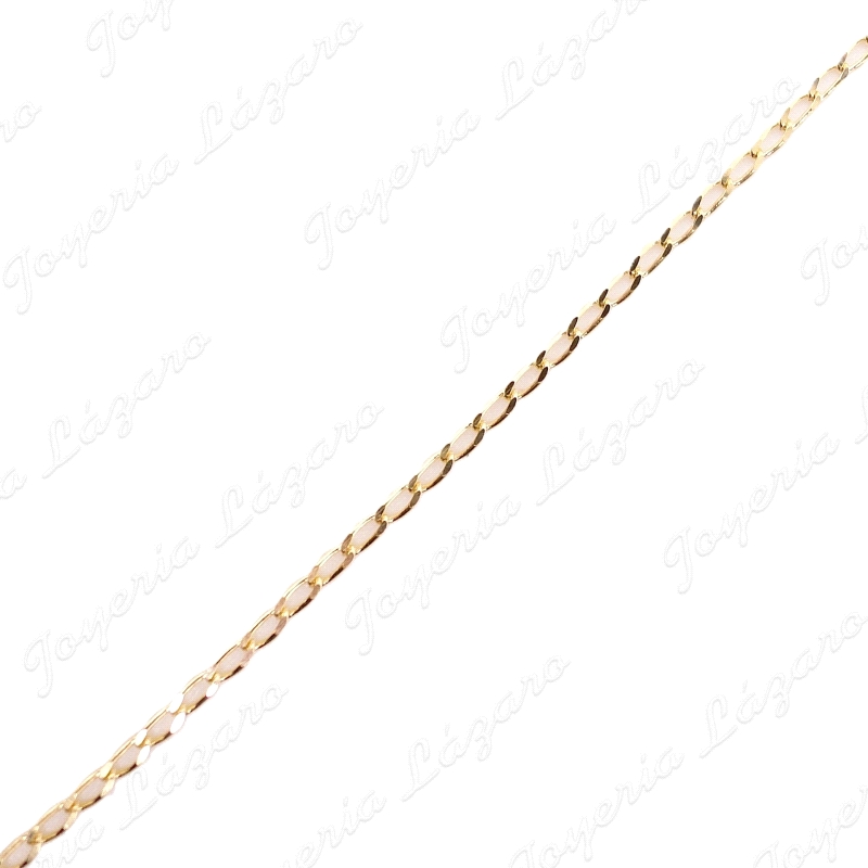 CADENA 40 CM. ORO 18 KTS BARBADA 1.5MM                                                              