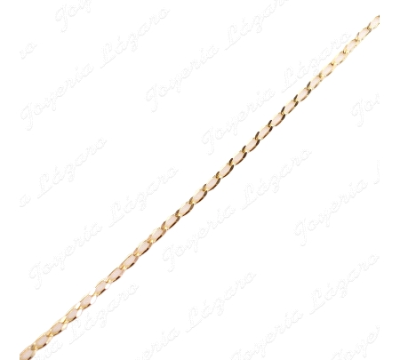 CADENA 40 CM. ORO 18 KTS BARBADA 1.5MM