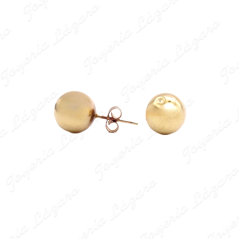 PEND. ORO 18KT OCASION BOLAS 10MM C. PRESION                                                        