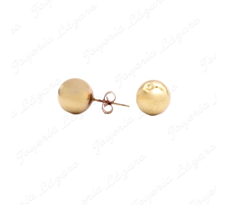 PEND. ORO 18KT OCASION BOLAS 10MM C. PRESION                                                        