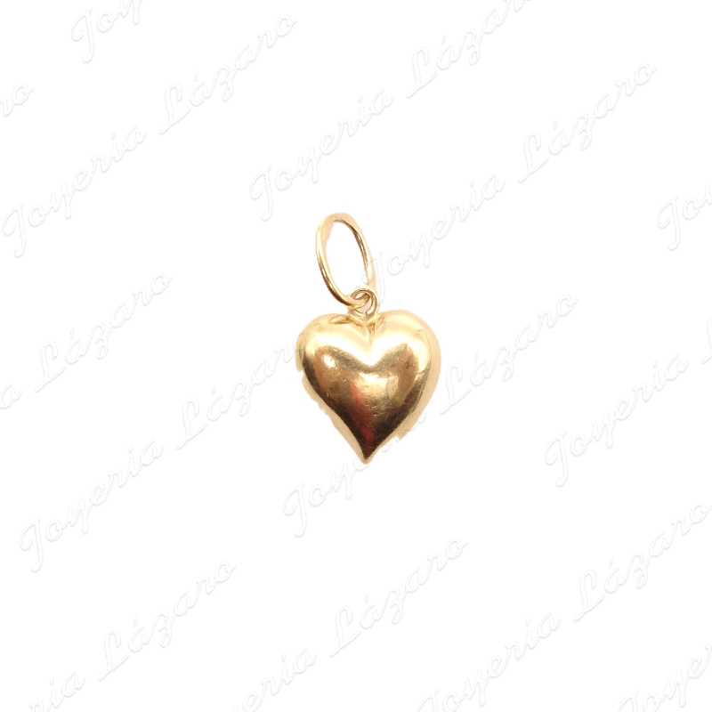 COLGANTE ORO 18KT OCASION CORAZON 9MM HUECO                                                         