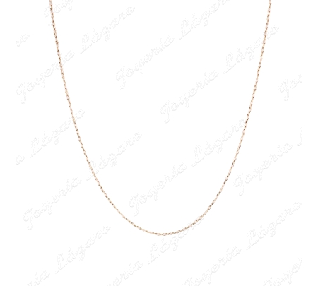 CADENA 60 CM. ORO 18KT SEMINUEVA BARBADA 2MM                                                        