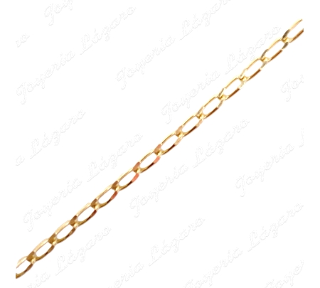 CADENA 60 CM. ORO 18KT SEMINUEVA BARBADA 2MM