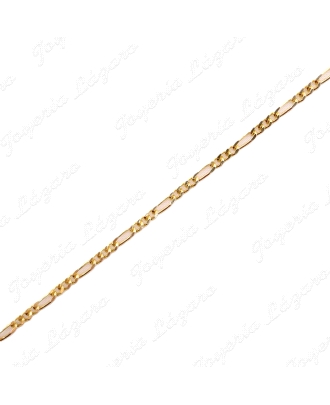 CADENA 45 CM. ORO 18KT OCASION 3X1 1MM