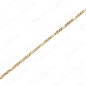 CADENA 45 CM. ORO 18KT OCASION 3X1 1MM