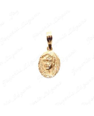 MEDALLA ORO 18KT OCASION 16X11 VIRGEN MACARENA                                                      