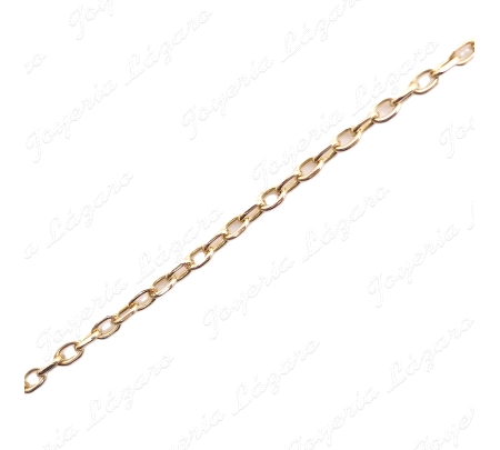 CADENA 60 CM. ORO 18KT SEMINUEVA 2MM FORZADA