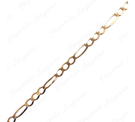 CADENA 40 CM. ORO 18KT OCASION 3X1  2.5MM