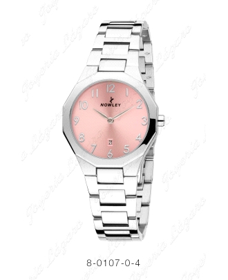 NOWLEY RELOJ SEÑORA PRISMA ESFERA ROSA                                                              