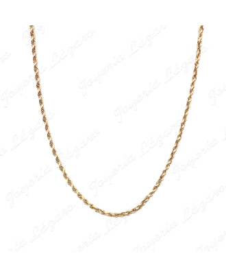 CORDON 60 CM. ORO 18KT OCASION 3.5MM                                                                