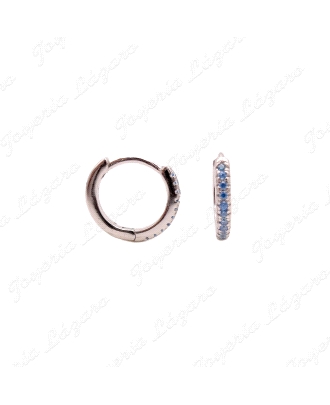 PEND. AROS PLATA CIRCO COLORES R/A/V 10MM